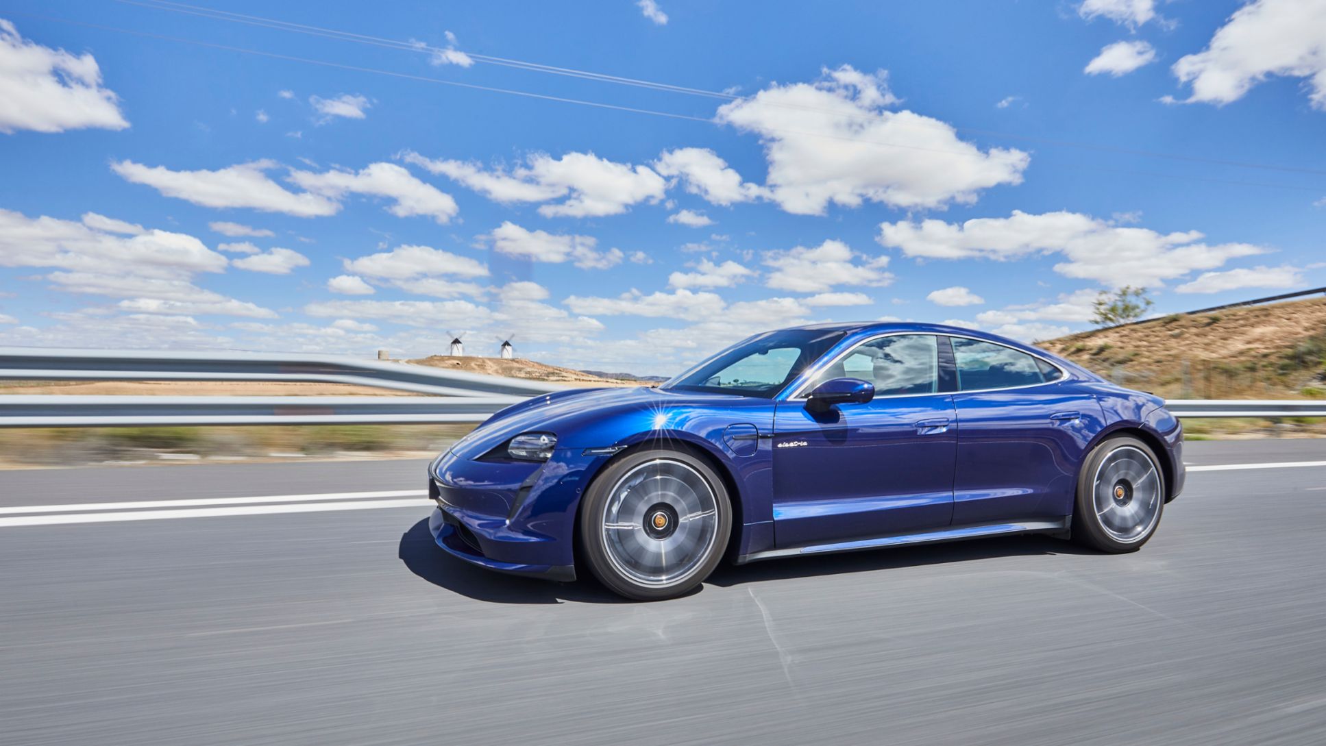 Porsche Taycan, ruta Madrid-Huelva / Marbella-Madrid, 2021, Porsche Ibérica