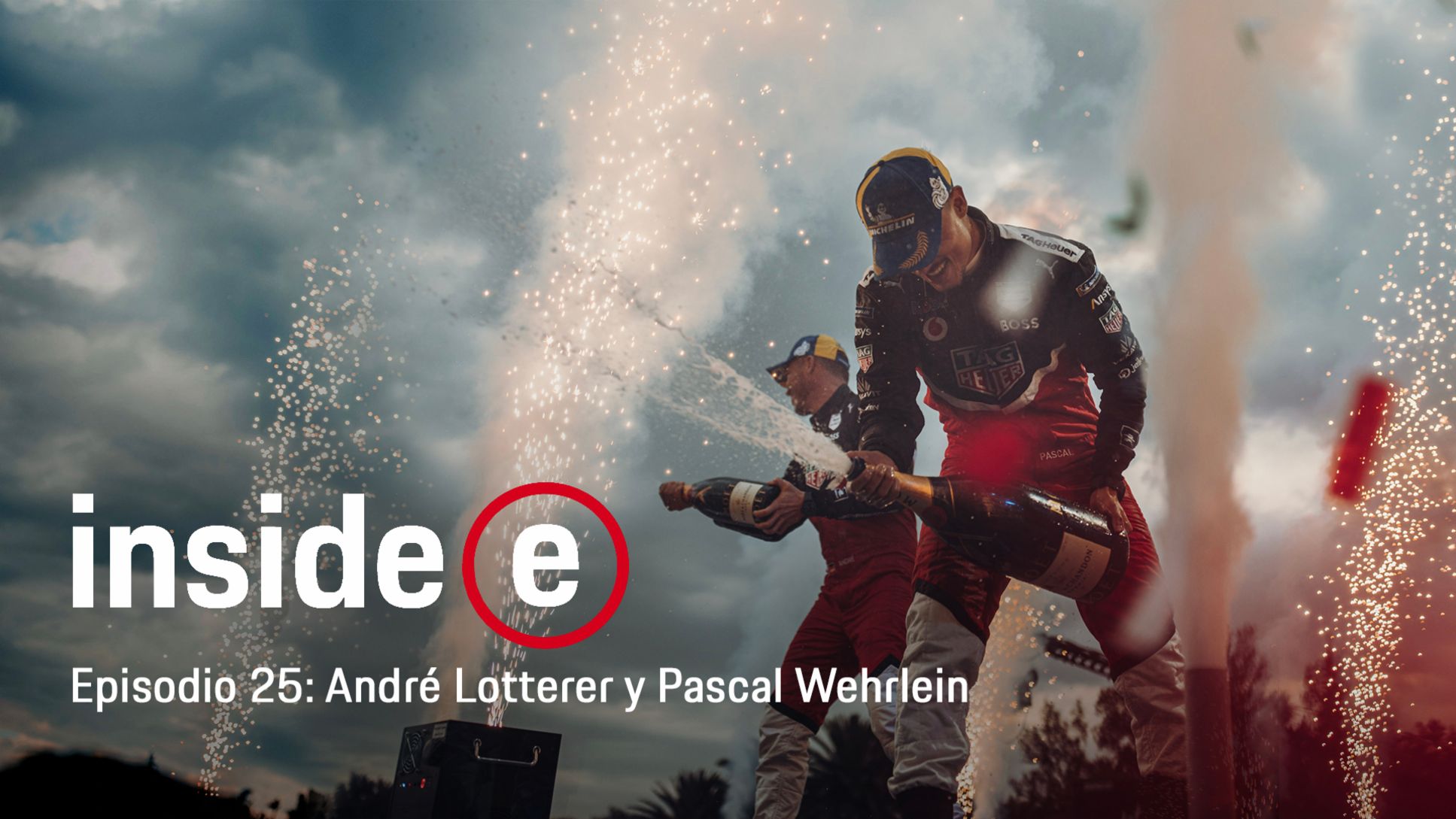 André Lotterer y Pascal Wehrlein, podcast &quot;Inside E&quot;, Episodio 25, 2022, Porsche AG