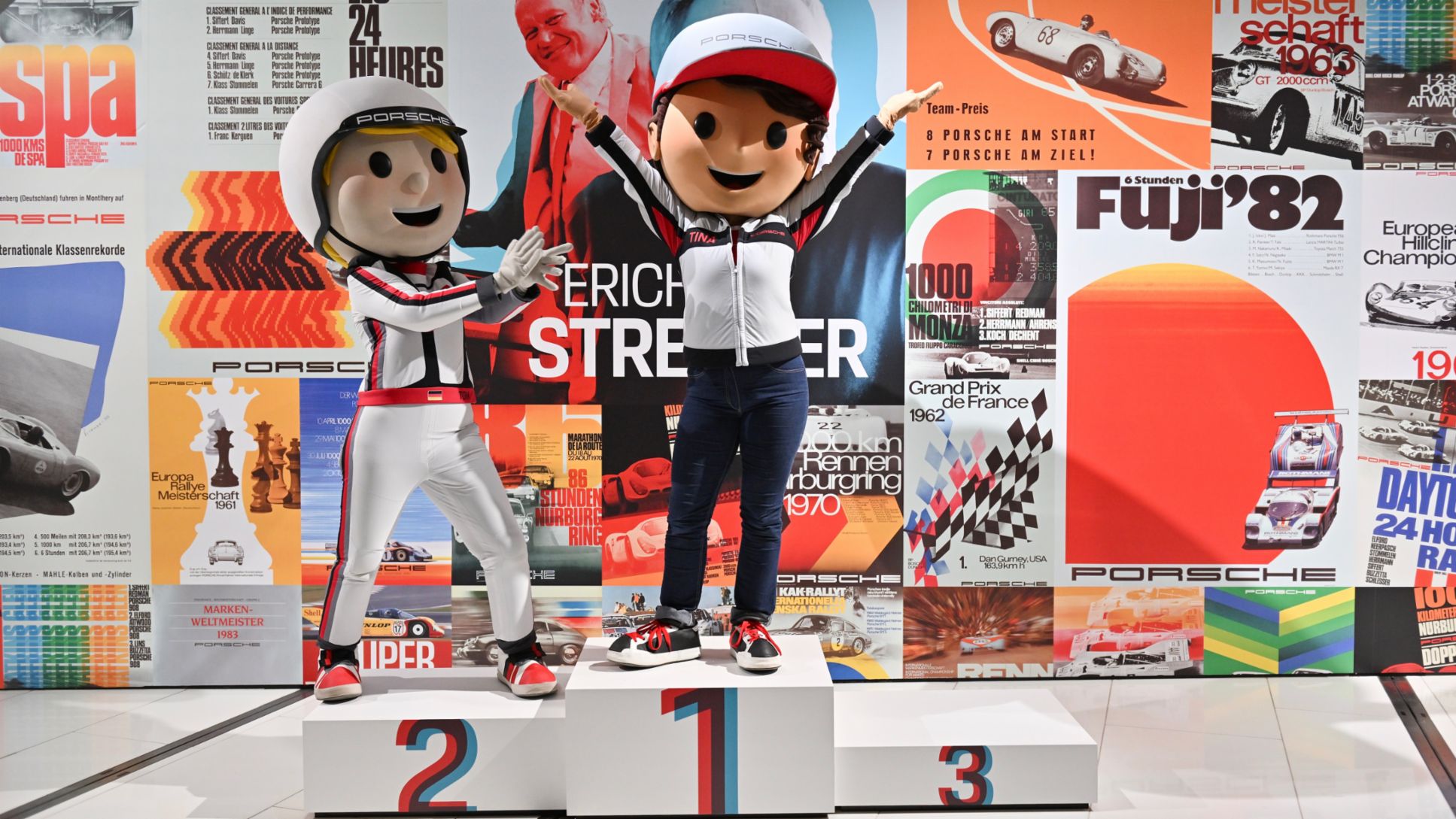 Tina Turbo and Tom Targa, 2023, Porsche AG