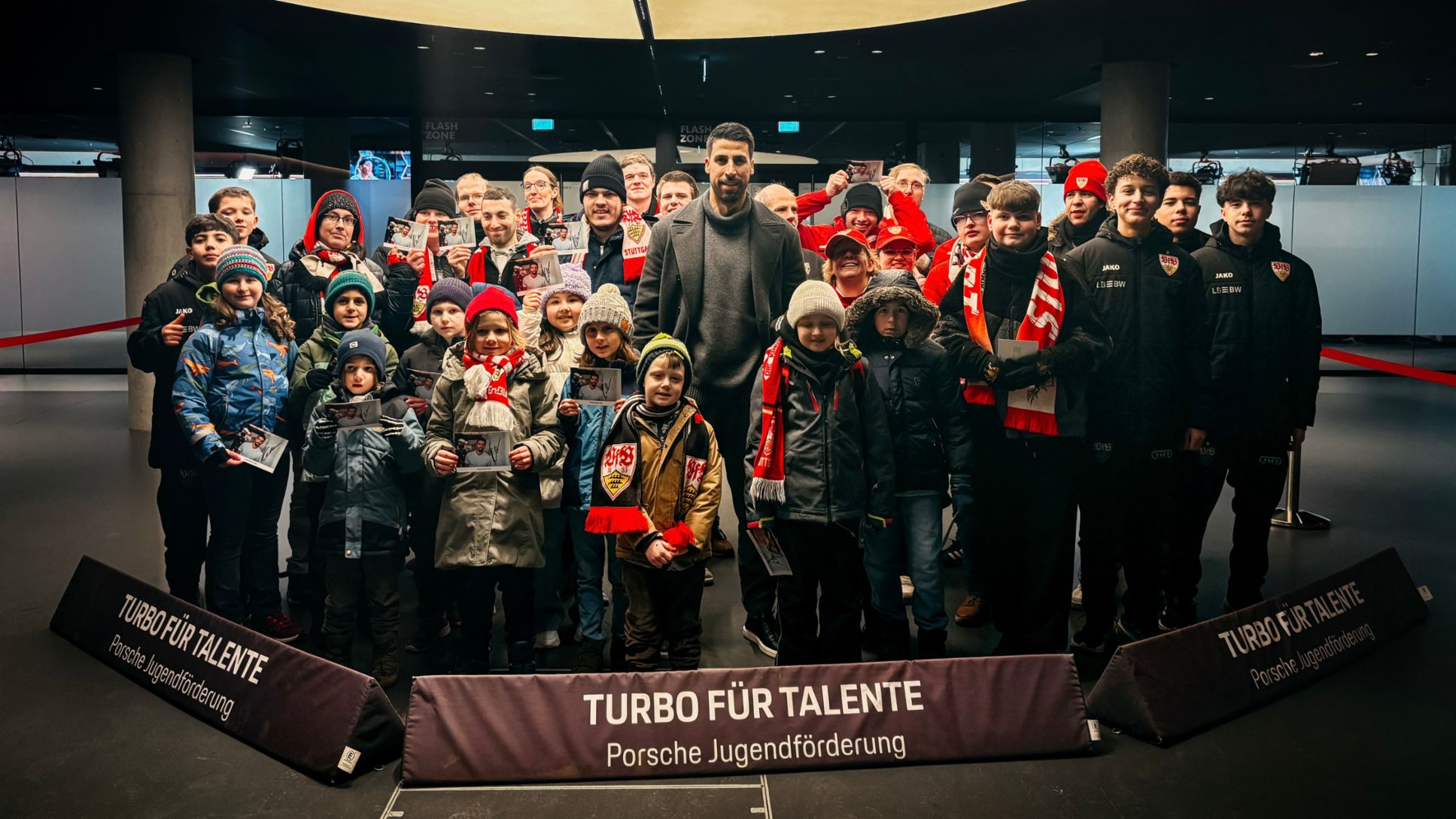 Kinder der Nachsorgeklinik Tannheim, MHP-Arena, Stuttgart, 2026, Porsche AG