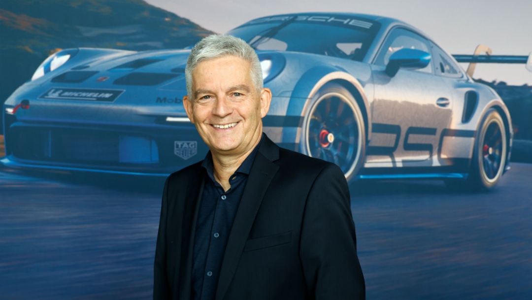 Uwe Brettel, responsable de Asuntos Especiales y Desarrollo Comercial de Porsche Motorsport, 2023, Porsche AG
