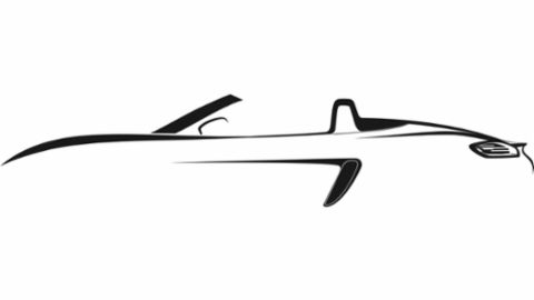 718 Boxter silhouette, Porsche AG