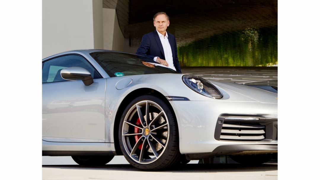 Dr. Oliver Blume, Chairman of the Executive Board of Dr. Ing. h.c. F. Porsche AG