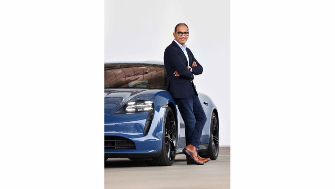 Sajjad Kahn, Mitglied des Vorstandes, Car-IT, 2023, Porsche AG