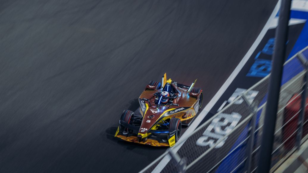 Pepe Mart&iacute;, Porsche 99X Electric (n&ordm; 3), Cupra Kiro, 2&ordf; carrera del E-Prix de Yeda, 2026, Porsche AG