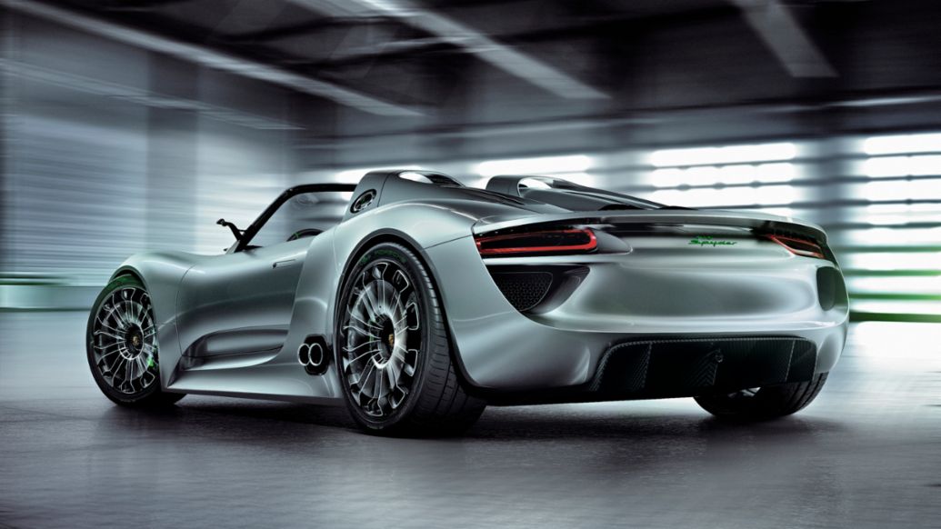 Porsche 918 Spyder concept car, 2010, 40º aniversario de Porsche Ibérica (1984-2024)