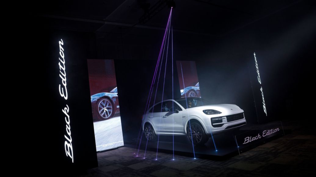 Cayenne S E-Hybrid Coupé Black Edition, Presentación en México, Nuevo Vallarta, Nayarit, Porsche de México, 2025.