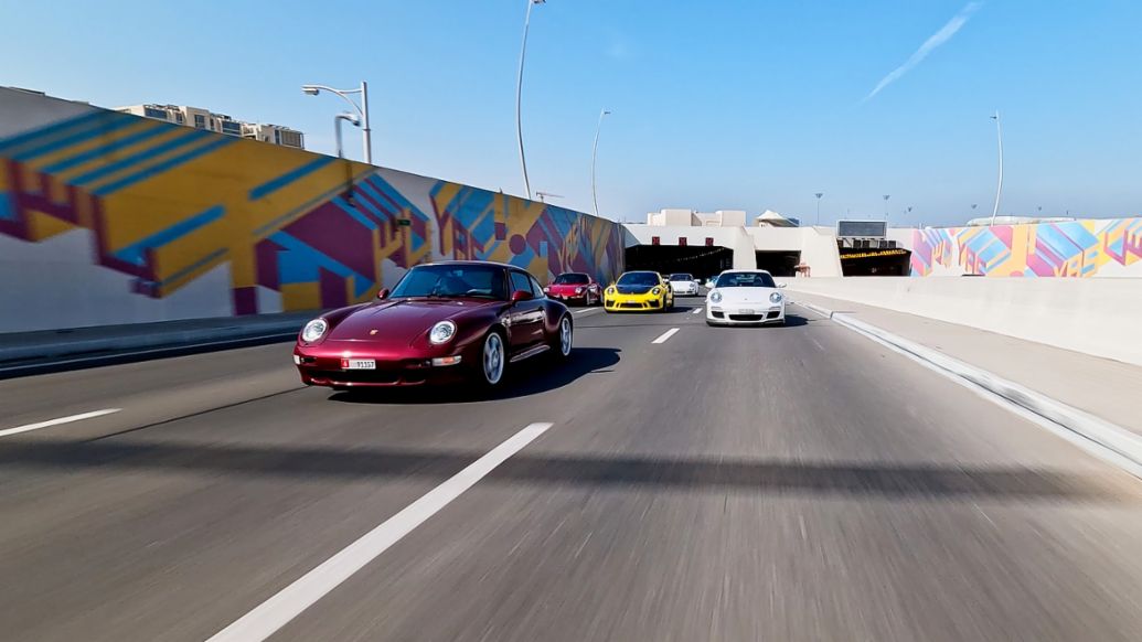 Porsche Centre Abu Dhabi and Al Ain, Icons of Porsche, Dubai, 2025, Porsche Middle East