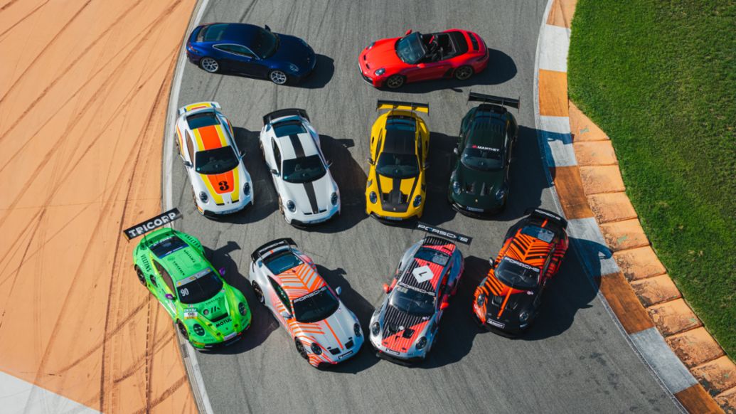911 GT3 cu Touring Package, 911 GT3 S/C, 911 GT3, 911 GT3, 911 GT3 RS, 911 GT3 RS cu Manthey Kit, 911 GT3 R, 911 Challenge, 911 Cup, 911 GT4 R (s-d; s-j), 2026, Porsche AG