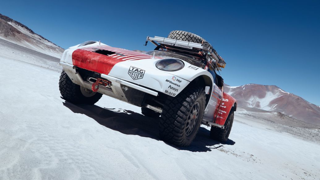 Porsche 911 achieves new altitude world record