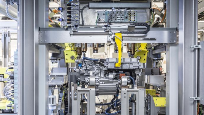 Taycan-Fabrik, Stuttgart-Zuffenhausen, 2019, Porsche AG