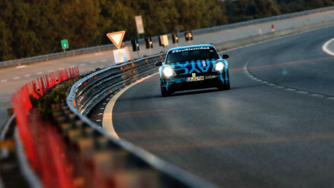 Taycan, Nardò, 2019, Porsche AG