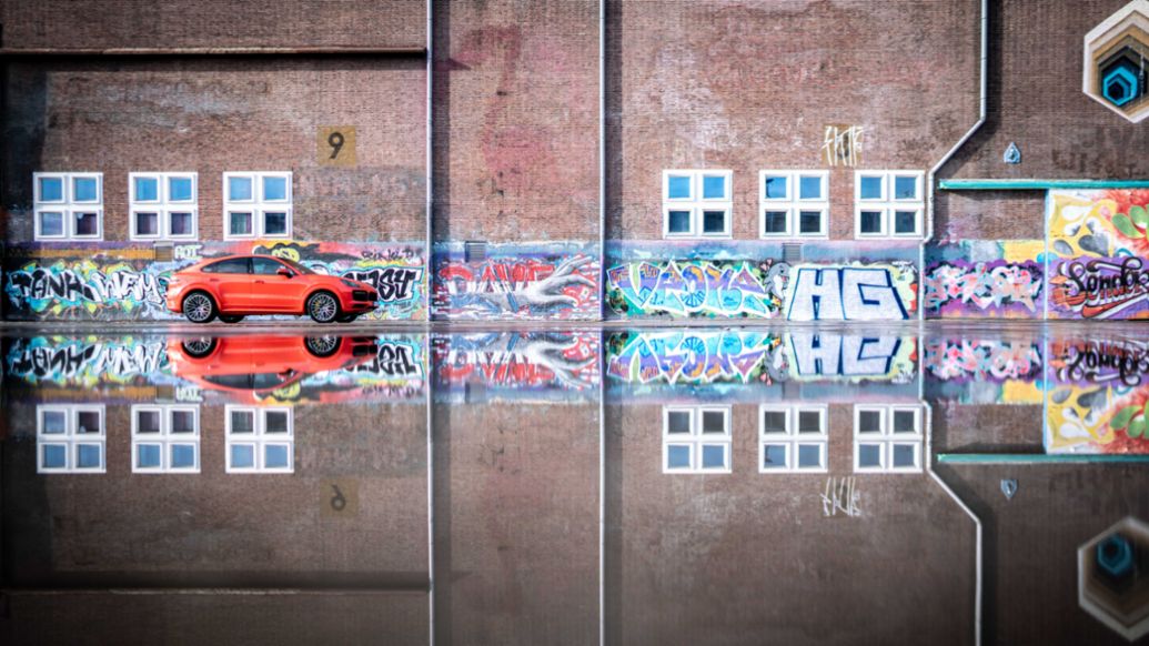 Cayenne S Coupé, Roadtrip Back2Tape, 2020, Porsche AG