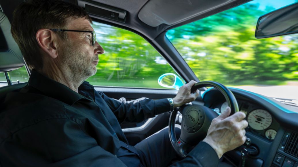 Michael Hölscher, Head of the Audi Avant RS2 project at Porsche, Audi Avant RS2, 2021, Porsche AG