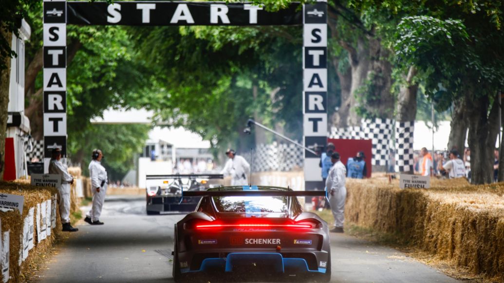 GT4 ePerformance, Festival de la Velocidad de Goodwood, 2022, Porsche AG