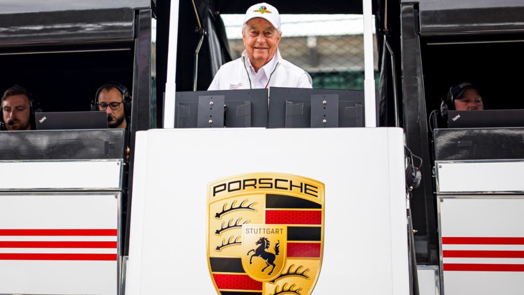 Roger Penske, Founder and Chairman Penske Corporation, Laguna Seca, 2024, Porsche AG