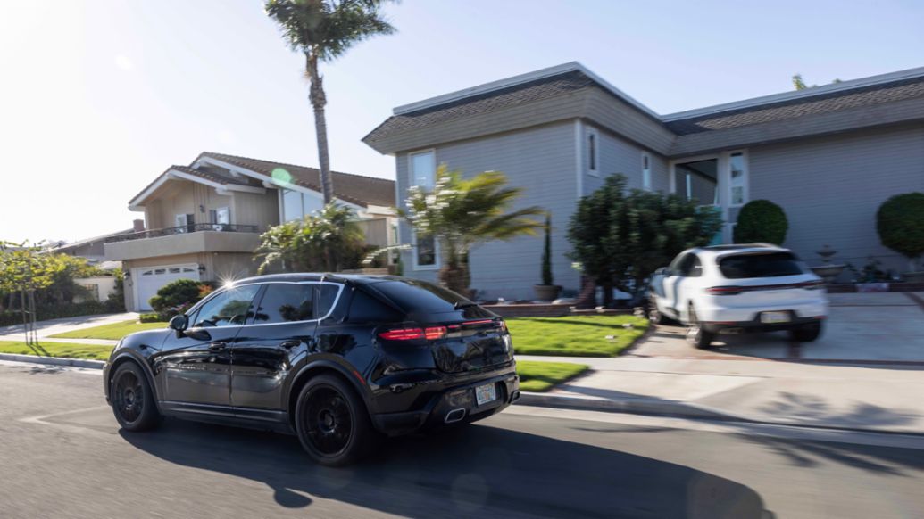 Prototipo del Porsche Macan en California, EE. UU., 2024, Porsche AG