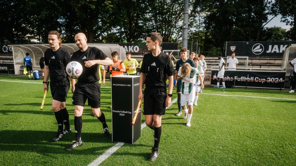 Porsche Fußball Cup, Turbo für Talente, Stuttgart, 2024, Porsche AG