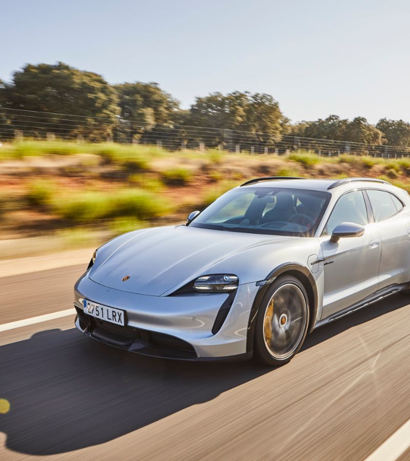 Porsche Taycan Turbo S Cross Turismo, ruta Madrid - Lisboa / Oporto - Madrid, 2021, Porsche Ibérica