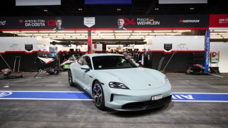 Ruta europea con un Taycan