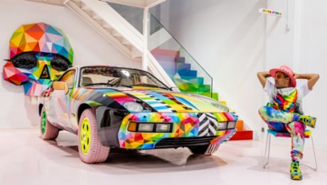 Porsche 928 según Okuda San Miguel