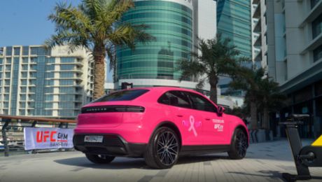 Porsche Centre Bahrain Partners with UFC Gym to Raise Awareness for Breast Cancer this October