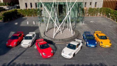 Porsche celebrates 20 years of the 911 GT3