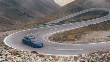 Desde Å hasta Bée: 4.500 km en un Taycan Cross Turismo