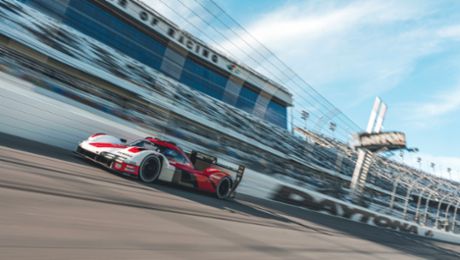 Pruebas del Porsche 963 en Daytona