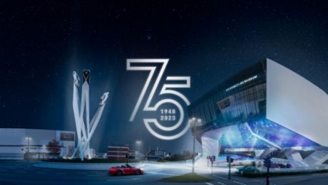 Livestream zur Jubiläumsshow „75 Jahre Porsche Sportwagen“ am 8. Juni