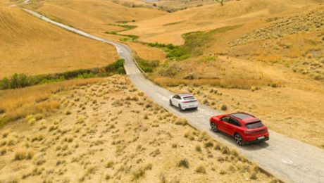 A winding journey in time: with the Cayenne GTS re-tracing the roads of the Targa Florio