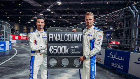 “Racing for Charity”: Porsche dona 500.000 euros