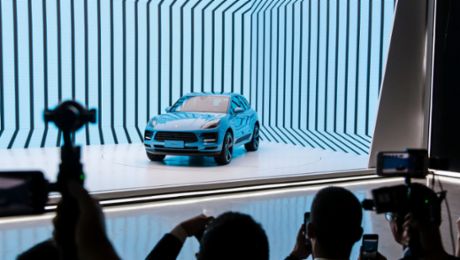 Weltpremiere in Shanghai: Porsche zeigt neuen Macan