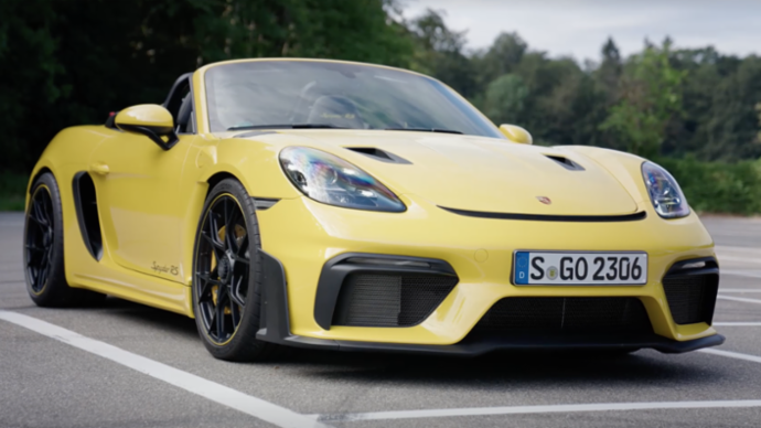 Media Drive: 718 Spyder RS - Racing Yellow