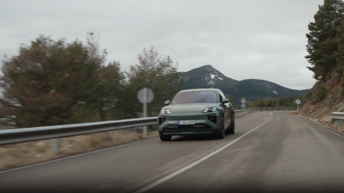 Cayenne Turbo Electric, S-GO 469E, Media Drive Barcelona