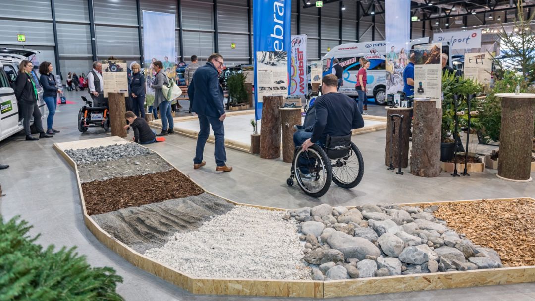 Im Zeichen der Mobilität: Porsche-Partner Procap an der Swiss Handicap in Luzern