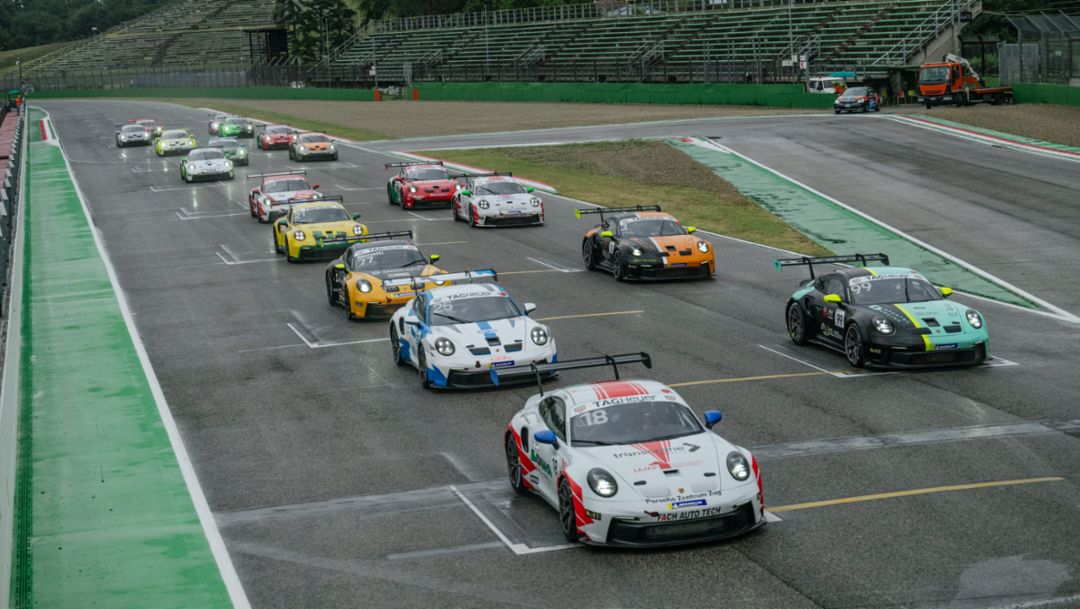 Il vincitore a sorpresa William Mezzetti vince il poker di pneumatici 