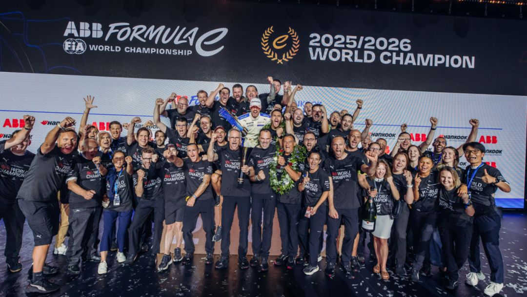 E-Prix de Londres II: Wehrlein, campe&oacute;n del mundo de F&oacute;rmula E con Porsche