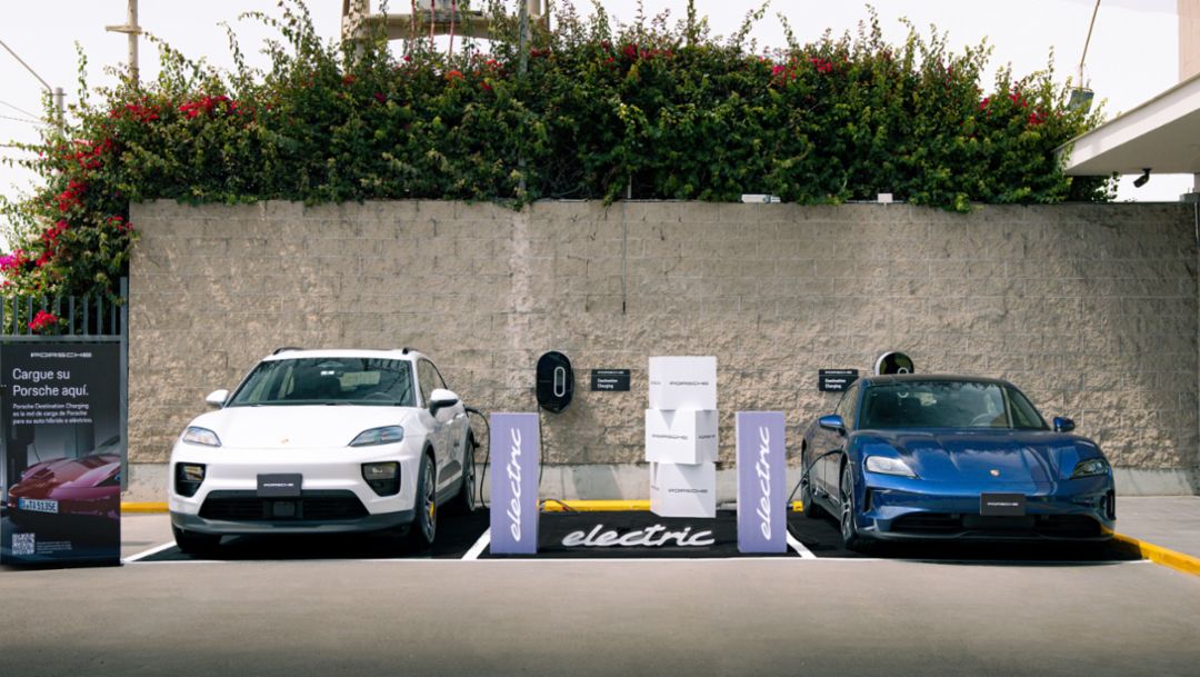 Porsche Perú amplía su infraestructura de carga