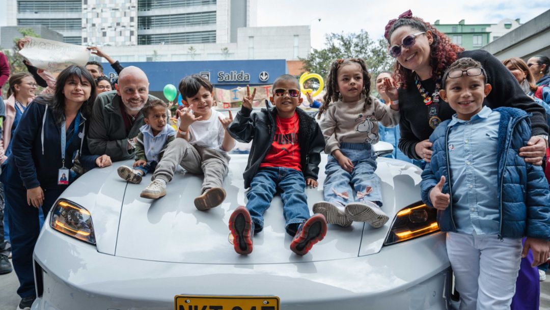 Porsche y Make-A-Wish cumplen sueños especiales a niños en América Latina