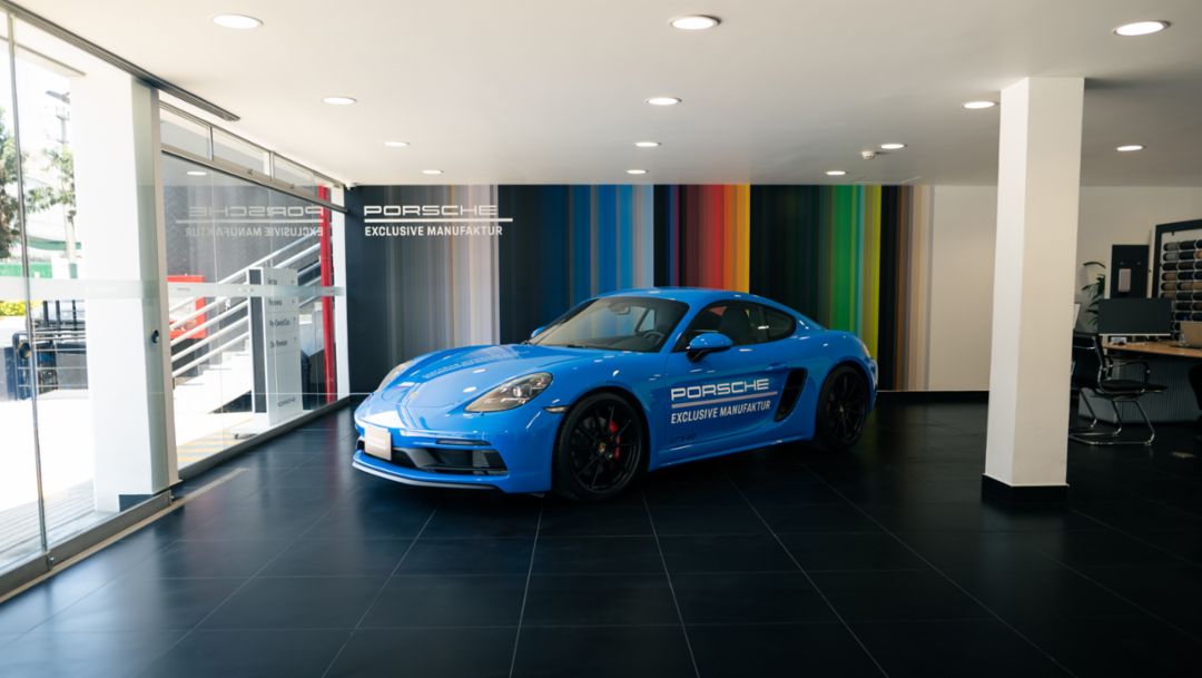 Llega a Perú una muestra de Porsche Exclusive Manufaktur, el programa de personalización de la marca alemana