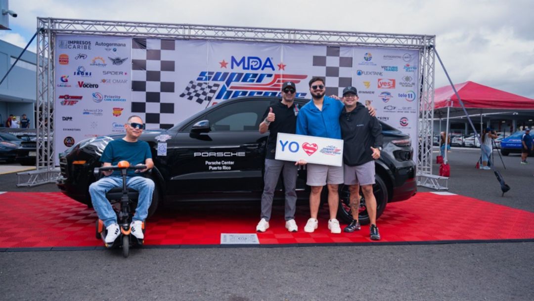 Porsche Center Puerto Rico regresa al MDA Super Heroes Poker Rally en apoyo a familias puertorriqueñas