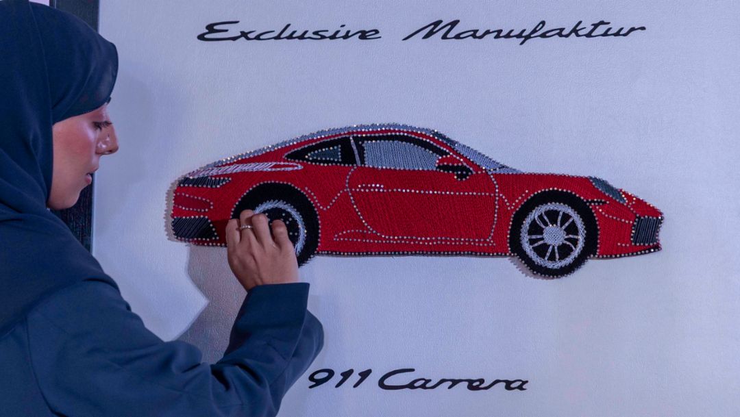 Porsche Kuwait unveils Exclusive Manufaktur models in an immersive art-inspired experience