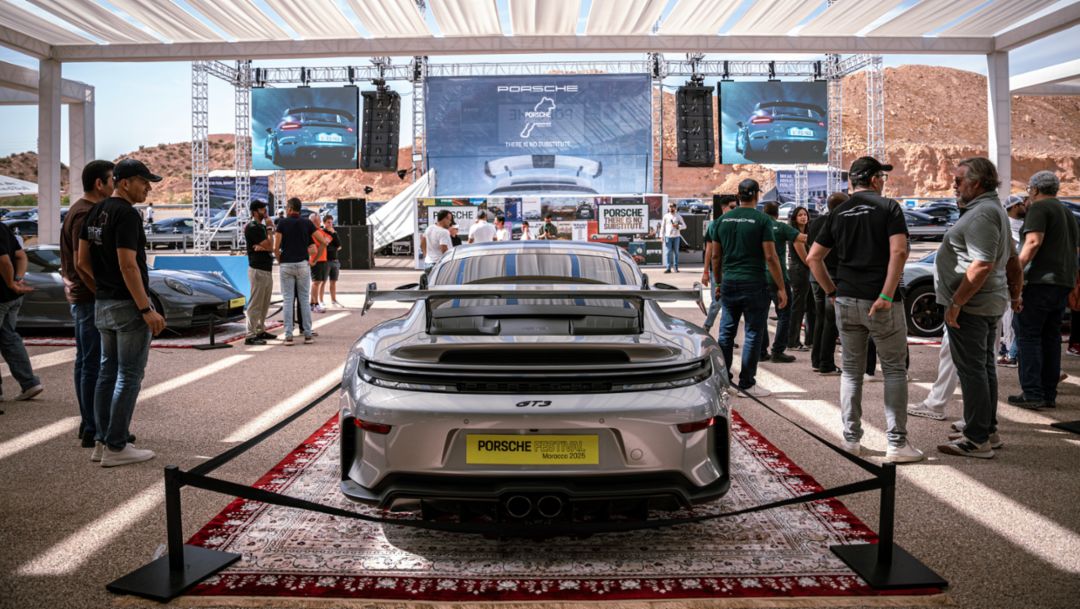 Porsche Morocco celebrates third edition of the Porsche Festival with 911 GT3 debut