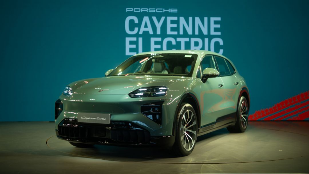Porsche India launches the new Cayenne Electric, expanding its electric model portfolio