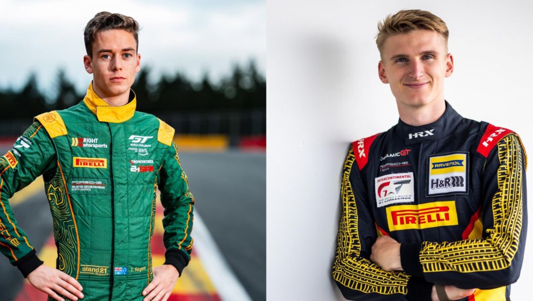 Porsche Selected Drivers Loek Hartog, Tom Sargent Add Spa 24 To resume