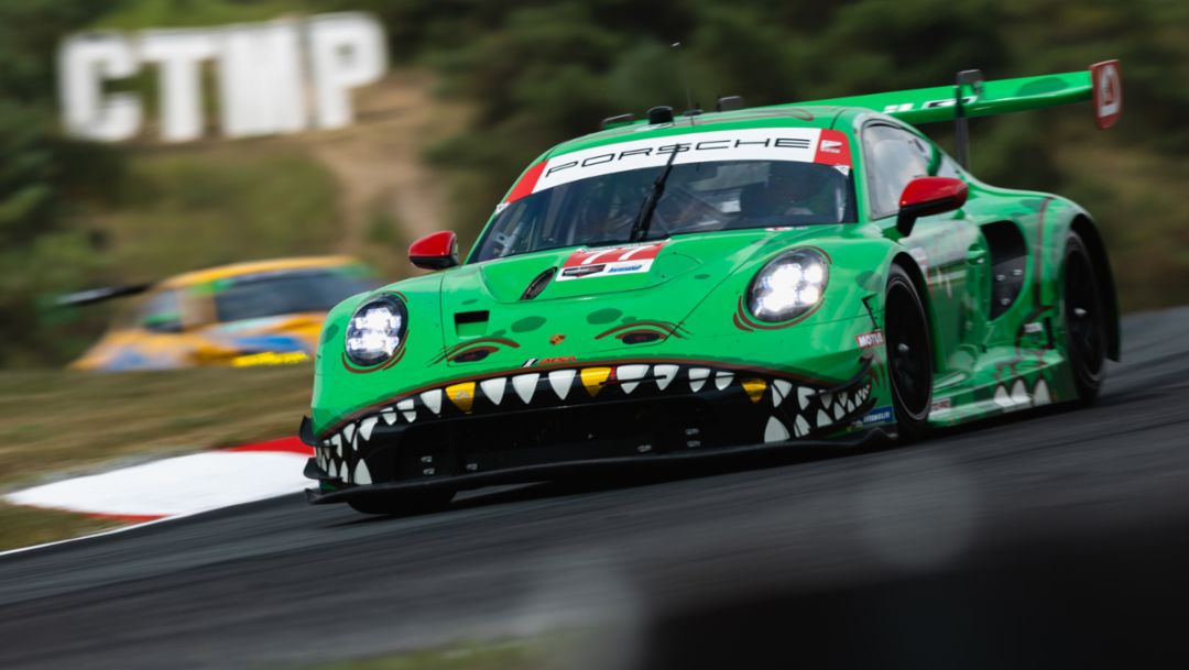 AO Racing scores GTD Pro podium finish in 911 GT3 R