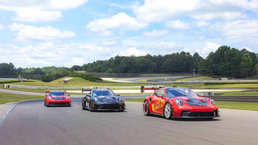 Porsche 911 GT3 RS with Manthey Package arrives at Porsche Track Experience