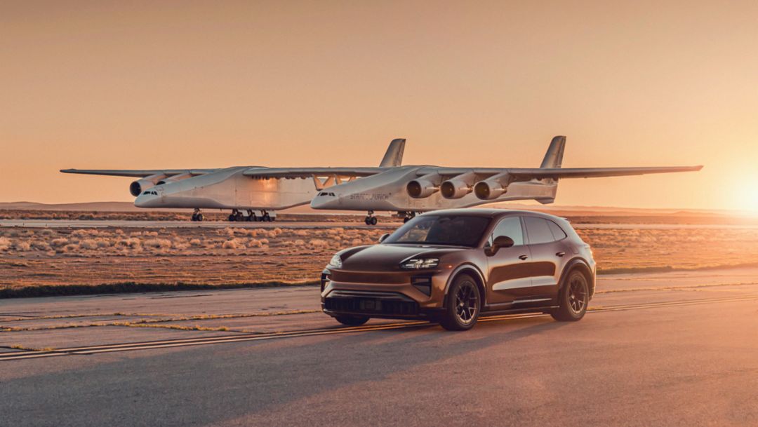 Precision meets power: Porsche Cayenne Electric accelerates into the eye of a storm