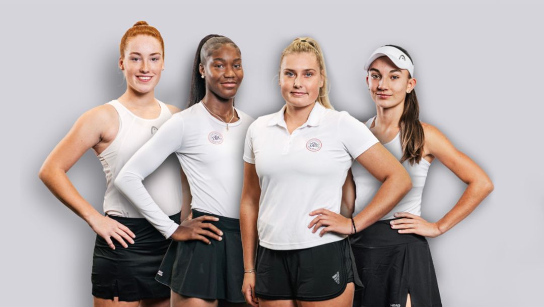 Acht Tennis-Talente für Porsche-Nachwuchsteams nominiert